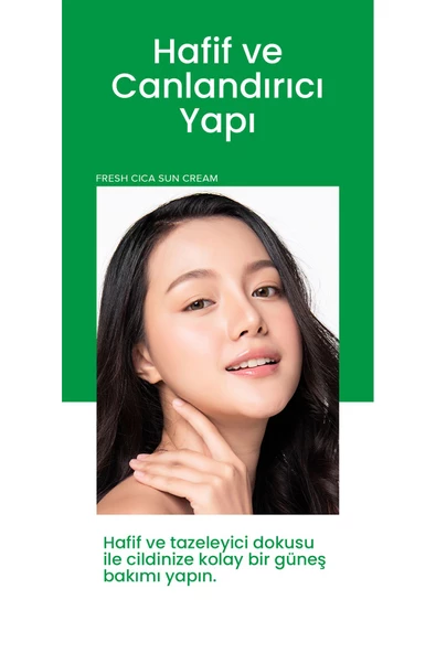 NEXTBEAU,Kore Kozmetik Akne Karşıtı Aydınlatıcı Cica Güneş Kremi Spf 50 Pa - 5