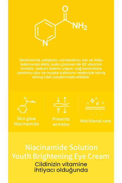 BISPACK,Niacinamide Içeren Morluk Karşıtı Göz Kremi - 2