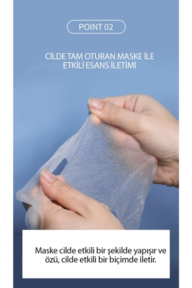 BISPACK,Kırışıklık Karşıtı Hyaluronic Acid İçeren Sheet Mask - 5