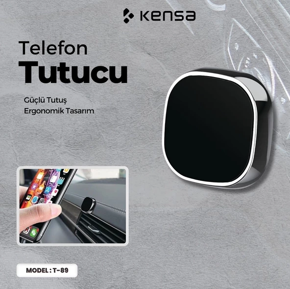 Kensa Yeni Nesil Mini Manyetik Güçlü Telefon Tutucu