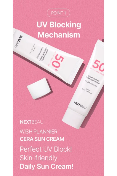 NEXTBEAU,Nextbeau Cilt Bariyeri Güçlendirici Aydınlatıcı Güneş Kremi Spf50+ PA++++ - 3