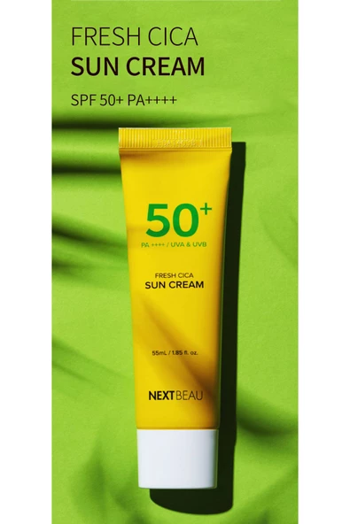 NEXTBEAU,Kore Kozmetik Akne Karşıtı Aydınlatıcı Cica Güneş Kremi Spf 50 Pa - 7