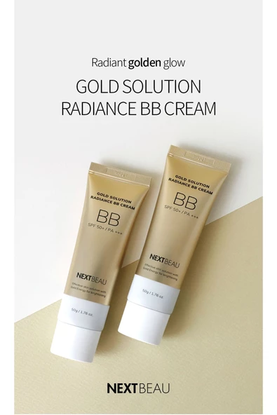 NEXTBEAU,Yüksek Kapatıcı Gold Radiance BB Krem (Light Bej) - 6