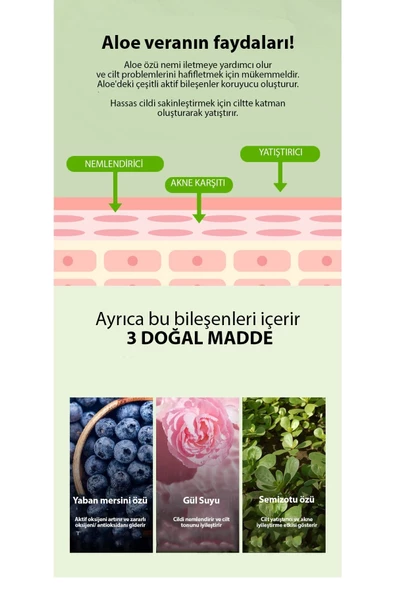 BISPACK,Nextbeau Ekstra Nemlendirici Rahatlatıcı Aloe Vera Sheet Mask - 3