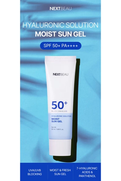 NEXTBEAU,Kore Kozmetik Ekstra Nemlendirici Iz Bırakmayan Hyaluronik Asitli Güneş Kremi Spf50 Pa - 3