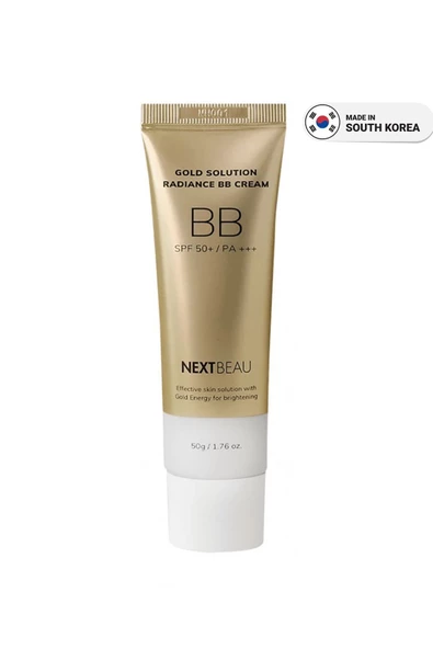 NEXTBEAU,Yüksek Kapatıcı Gold Radiance BB Krem (Light Bej) - 3