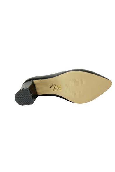 Nysa 3581 Baskılı Deri Stiletto  Fashıon Kadın Ayakkabı - 3