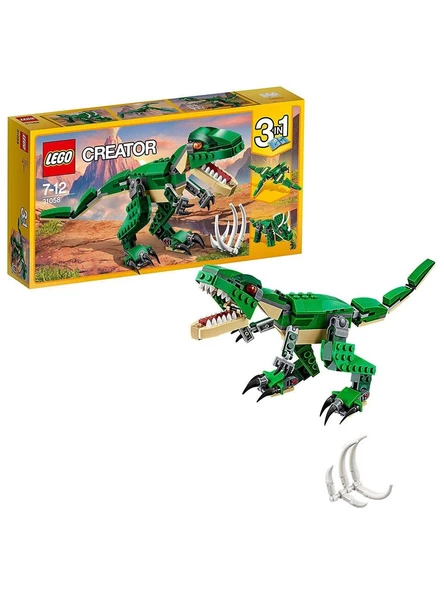 LEGO Creator Muhteşem Dinozorlar 31058 - 7 Yaş ve Üzeri Dinazorları Seven Çocuklar için Yaratıcı Oyuncak Yapım Seti (174 Parça)