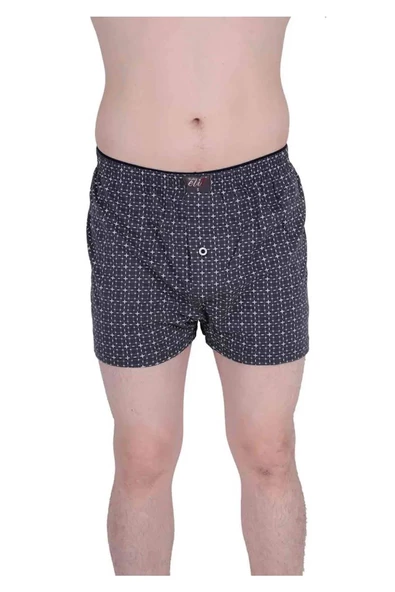 Tutku Elit Erkek Havlu Bel Desenli Boxer 1102 - 12 Adet  M Karışık Renk - Resim 5