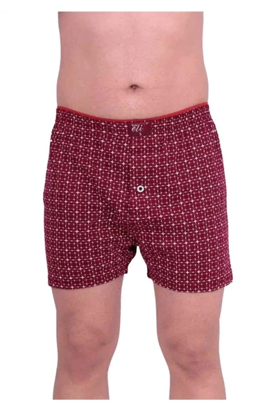 Tutku Elit Erkek Havlu Bel Desenli Boxer 1102 - 12 Adet  2XL Karışık Renk - Resim 7