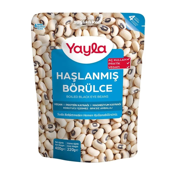 Yayla Haşlanmış Börülce 400 gr