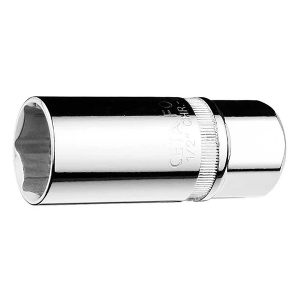 Ceta Form 3/8” 6 Köşe Contalı Buji Lokma 21mm-CETA C17-R21