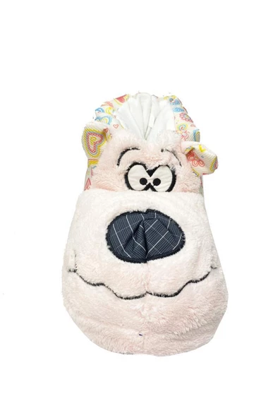 Akınal 050.002 Hayvan Figürlü Termal Kadın Panduf - 6