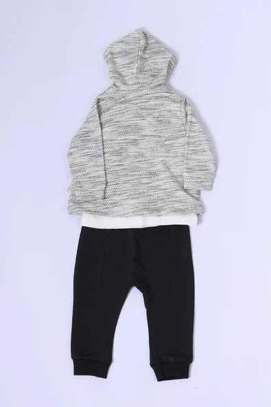 ERKEK BEBEK 3'LÜ TAKIM KÖPEK BASKILI D44 - 3