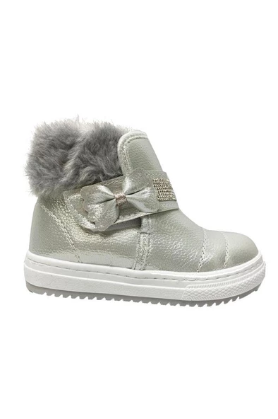 Pingu 7101 Kürklü Termal Astar Kız Bebek Bot - 11