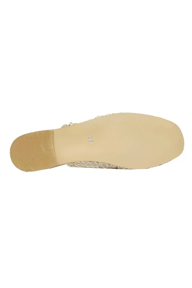 Melike Shoes 4002 Örgülü Trend Fashion Kadın Terlik - 9