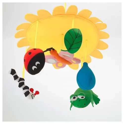 SUMUHOME KLAPPA DÖNENCE BEBEK OYUNCAK SARI - 4