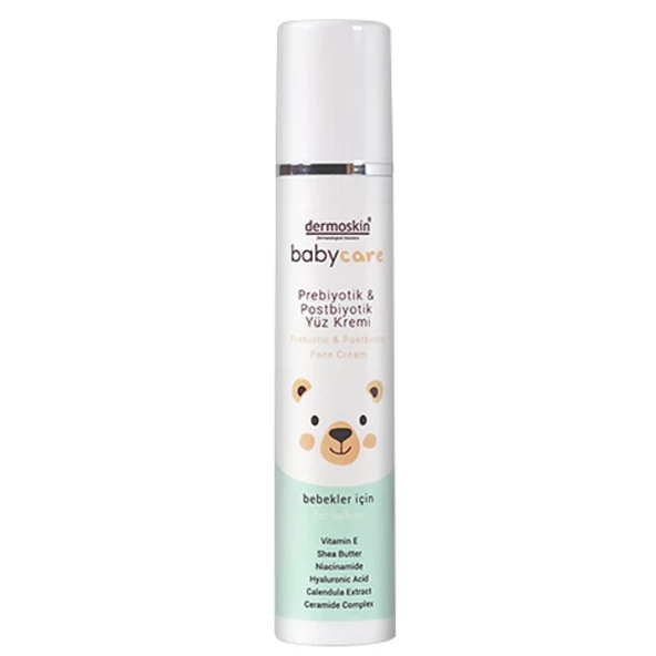 Dermoskin BabyCare Prebiyotik ve Postbiyotik Yüz Kremi 50 ml - 1