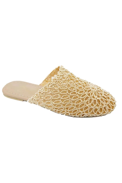 Melike Shoes 4002 Örgülü Trend Fashion Kadın Terlik - 4