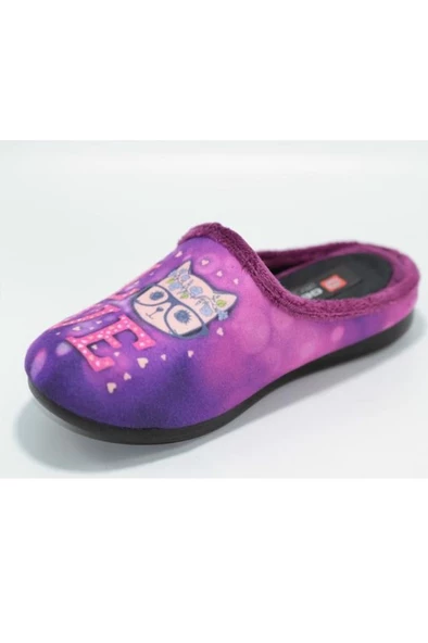 Gezer 11060 Kumaş Kadın Halı Terlik - Resim 5