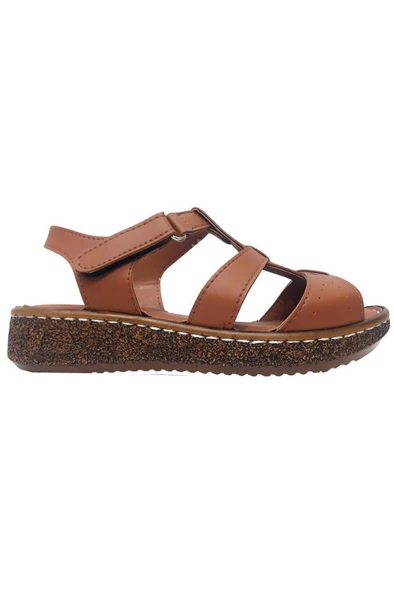 Ayzen 404 Deri Trend Fashion Kadın Sandalet - 5