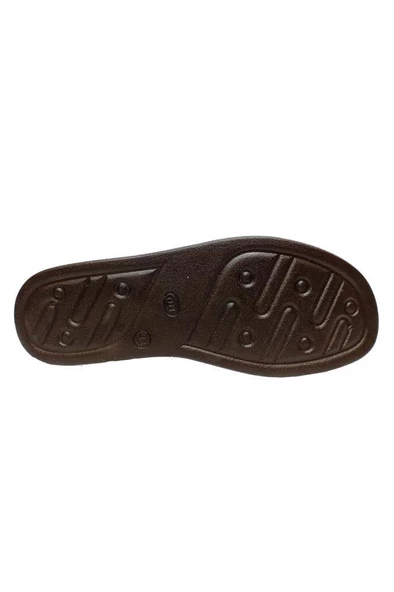 Muya 31805 Brant Deri Anatomik Erkek Terlik - 6