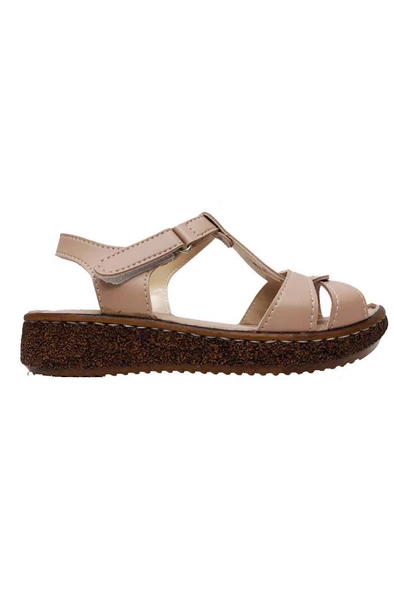 Ayzen 408 Deri Trend Fashion Kadın Sandalet - 6