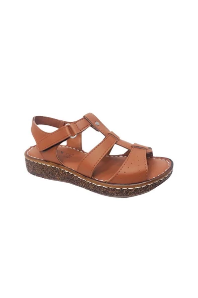 Ayzen 404 Deri Trend Fashion Kadın Sandalet - 4