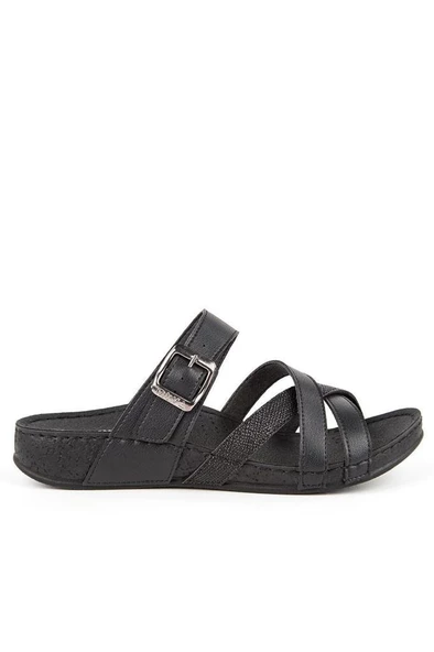 Muya 31119 Gizeh Anatomik Fashıon Kadın Terlik - Resim 5