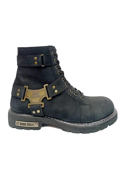 Dark Wolf DN02 Deri Fashion Postal Erkek Bot - 3