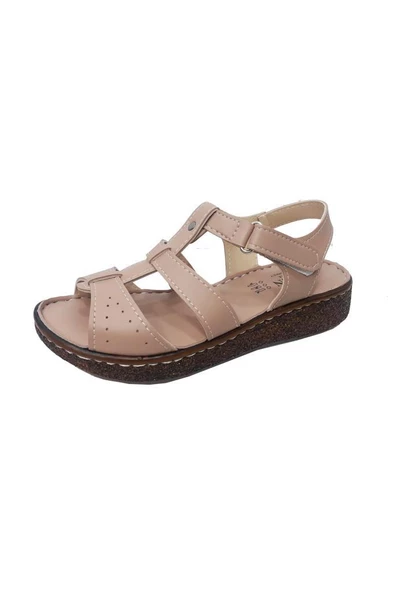 Ayzen 404 Deri Trend Fashion Kadın Sandalet - 7