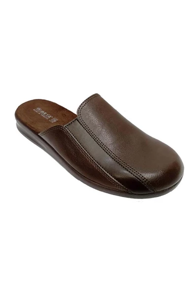 Muya 31805 Brant Deri Anatomik Erkek Terlik - 4