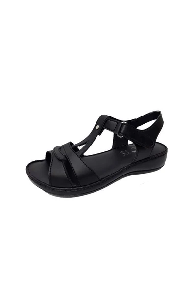 Ayzen 408 Deri Trend Fashion Kadın Sandalet - 8