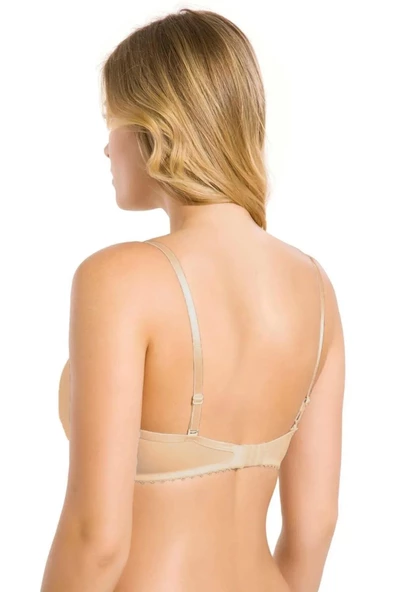 Le Jardin Kadın 2 Beden Büyüten Destekli Dolgulu Sihirli Sütyen 7034 - 2 Adet  Ten 85B - Resim 3