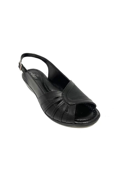 Fears 0056-24 Deri Trend Fashion Kadın Sandalet