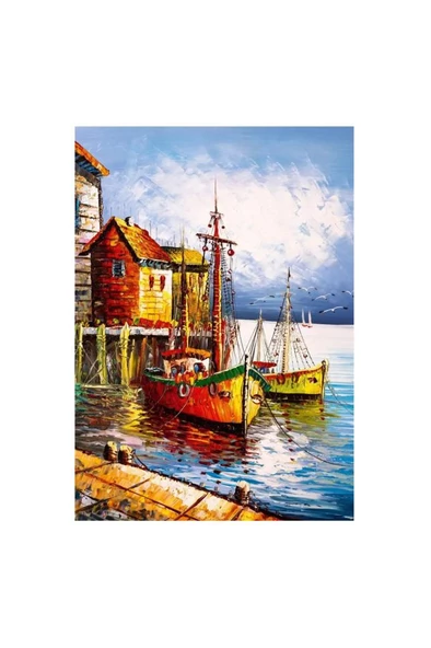 Art Puzzle Turuncu Liman - 500 Parça 5091 - 2