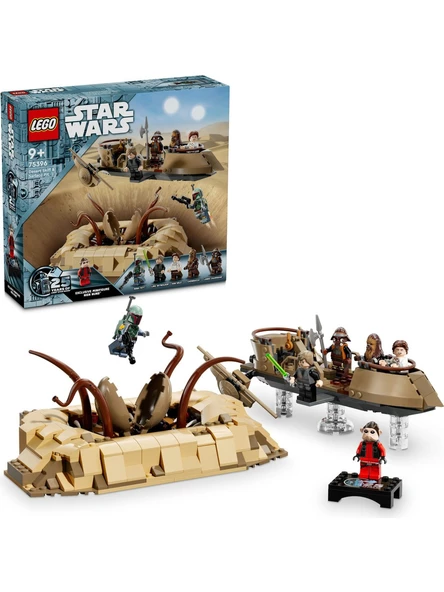 LEGO Star Wars Jedi ın Dönüşü Çöl Skiff i ve Sarlacc Çukuru 75396 - 9 Yaş ve Üzeri Star Wars Sevenler İçin Oyuncak Araç Yapım Seti (558 Parça)