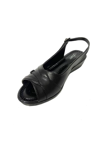 Fears 0055-24 Deri Trend Fashion Kadın Sandalet - 2