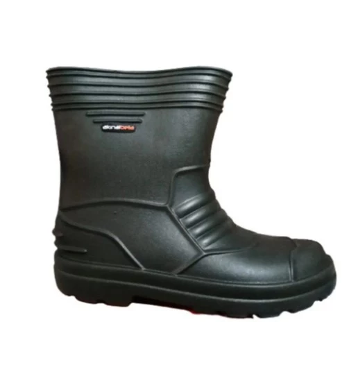 Akınal Bella Ab80-10 Unisex Eva Ultra Hafif Poli Taban Kısa Yağmur Çizmesi