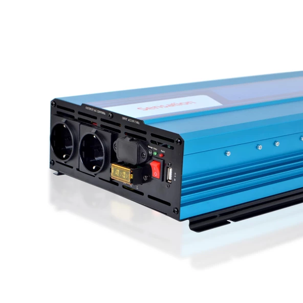 Sensation 3000W Watt 3Kw Tam Sinüs Şarjlı (20A) İnvertör 12V / 
220V Çevirici İnverter - 2