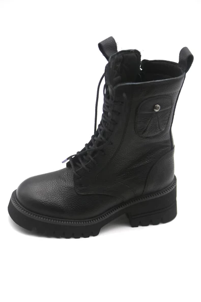 Mammamia 4265LX Kadın Deri Bot - Resim 9