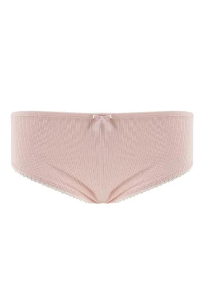 Berrak Kız Çocuk Modal Kaşkorse Bikini Külot 2574 - 12 Adet  4 No:6-7 Yaş Somon - Resim 3