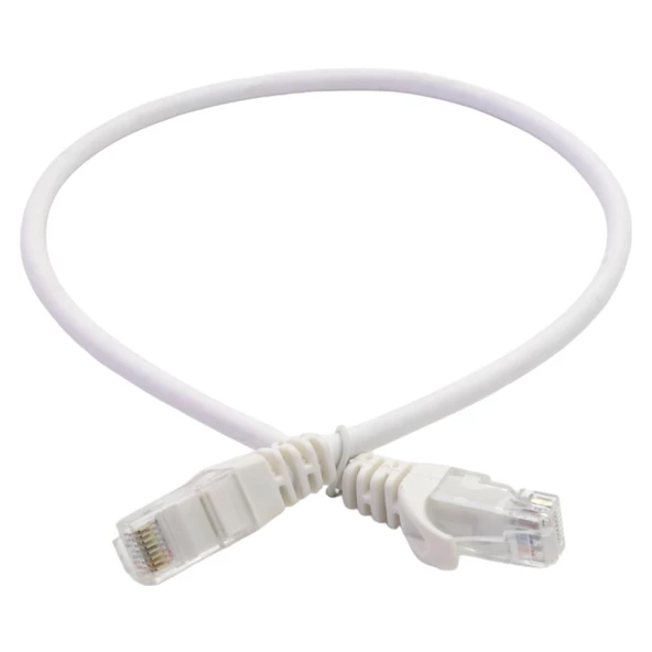 0,50 MT CAT6 UTP LSZH PATCH CORD WHITE - 3