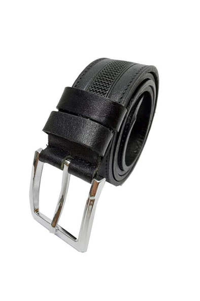Andell 4cm Baskılı Hakiki Deri Erkek Kemer 130cm