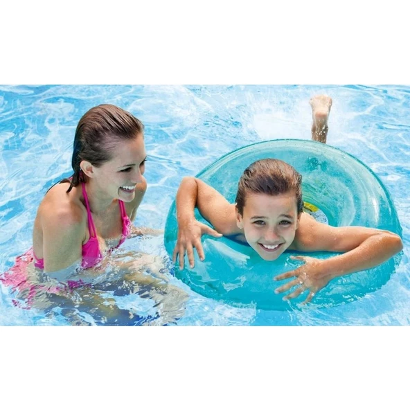 Şeffaf Baskılı Jumbo Simit 76 Cm - 59260 - 7