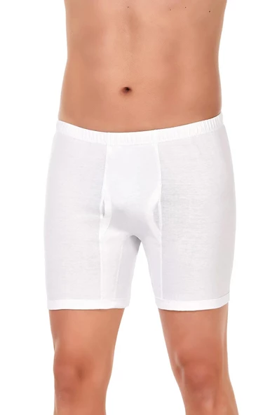Yıldız Erkek Süprem Arjantin Paçalı Don Külot 05 - 6 Adet   Beyaz 2XL