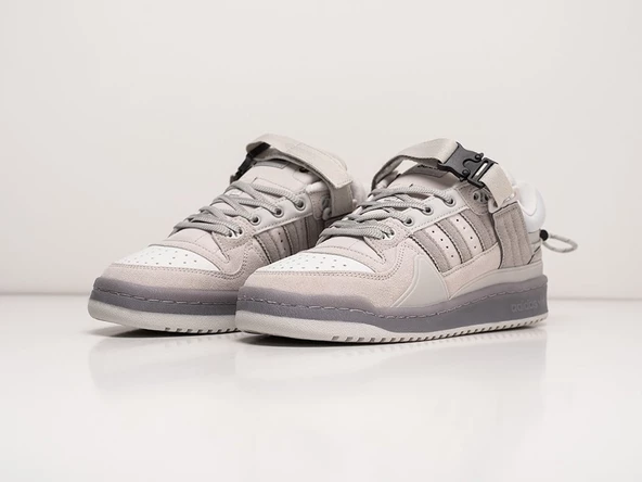 Adidas x Bad Bunny Forum Low Grey Erkek Spor Ayakkabı