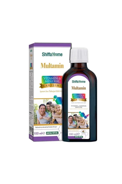 Aksu Vital  Multamin Şurup Vitamin Ve Mineral Karışımı 100 ml