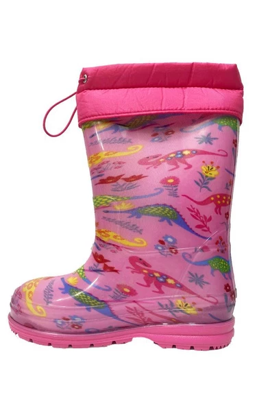 Gezer 00601 Kar Kış Sıcak Astar Filet Kız Çocuk Çizme - 3