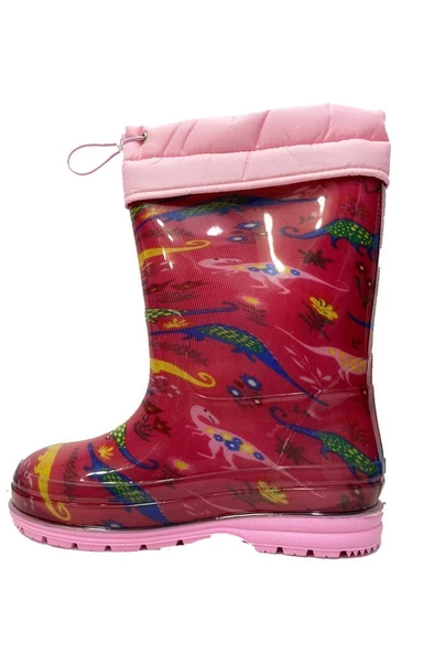 Gezer 00601 Kar Kış Sıcak Astar Filet Kız Çocuk Çizme - 6